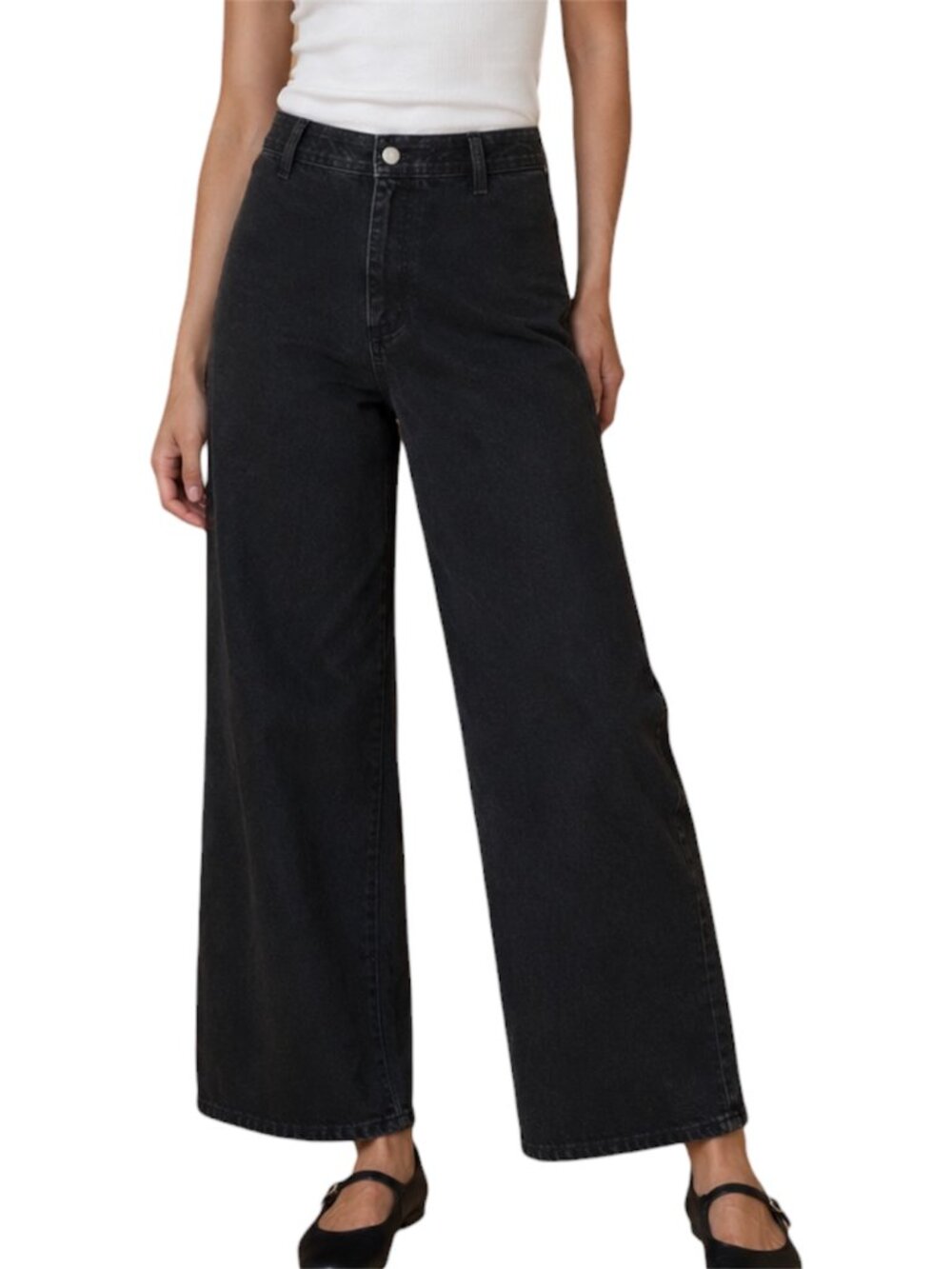 10R Universal Thread High Rise Sailor Wide Leg Ankle Jeans